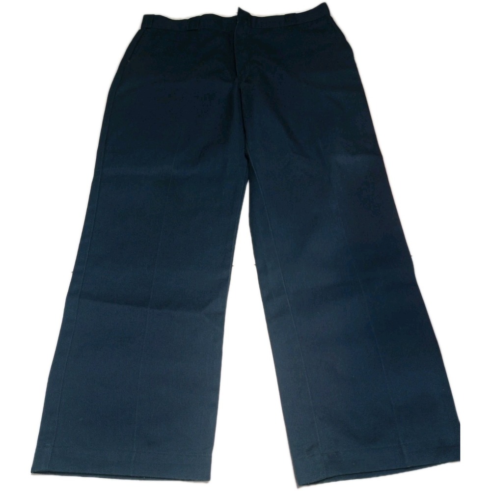 Vintage Men's Navy Dickies 874 Workwear. Size 42 x 32 Made In USA